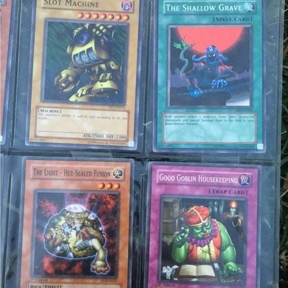 Yugioh Cards 9 piece in plastic vintage - Picture 3 of 5